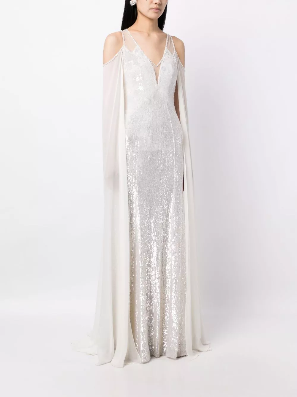 Affordable Jenny Packham Maria sequin-embellishment dress Women 0122