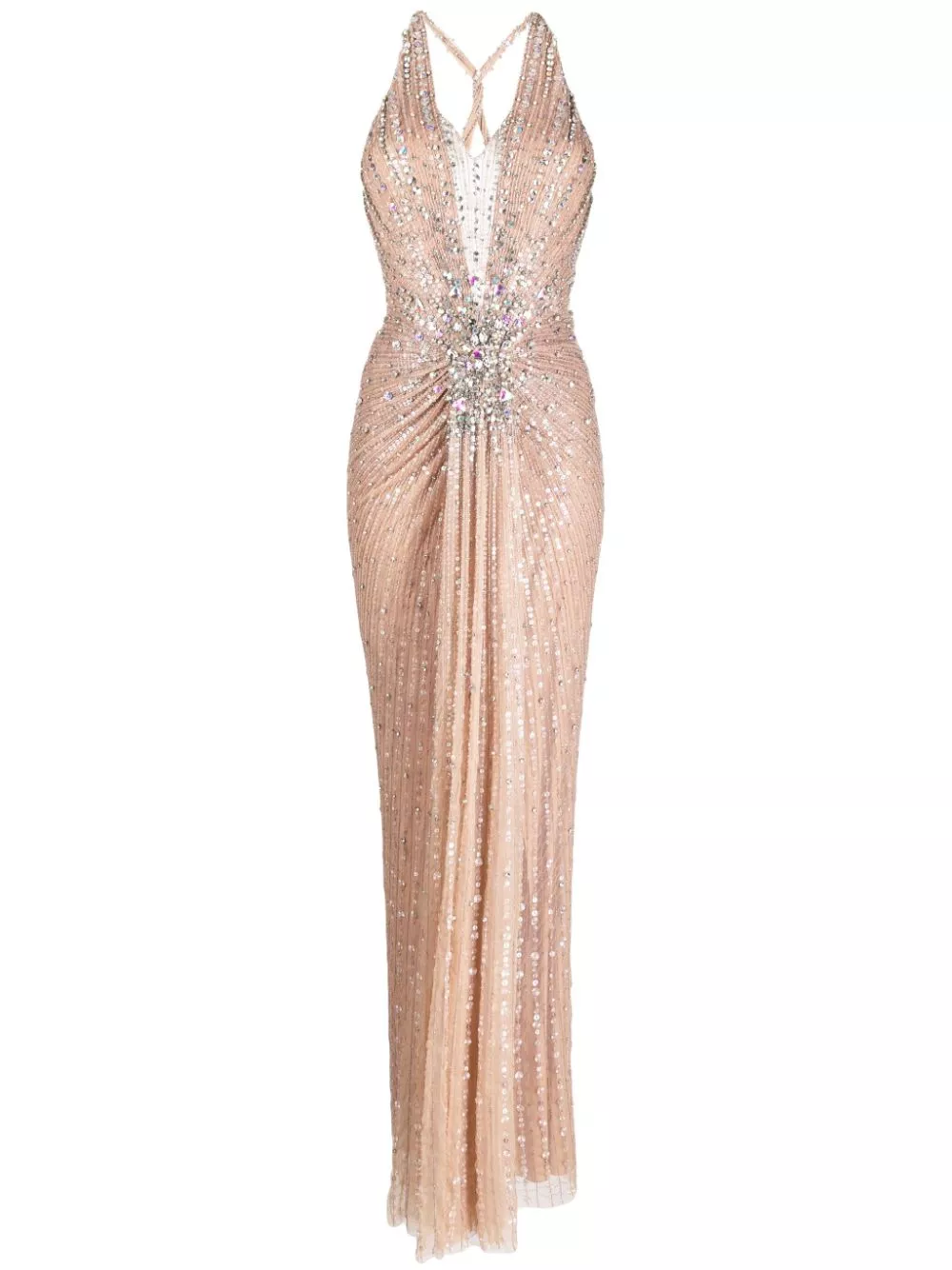 Affordable Jenny Packham Lana crystal-embellished dress Women 0114