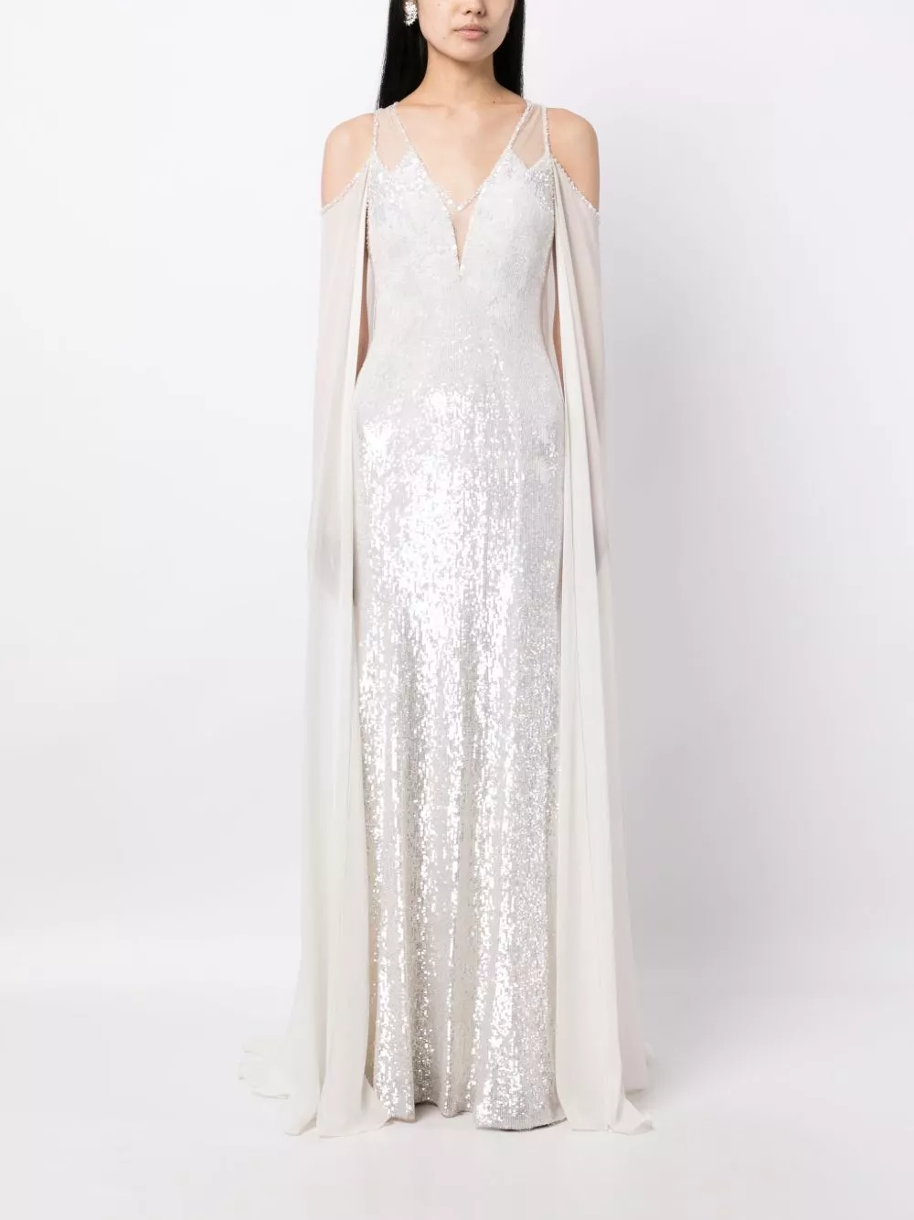 Affordable Jenny Packham Maria sequin-embellishment dress Women 0122