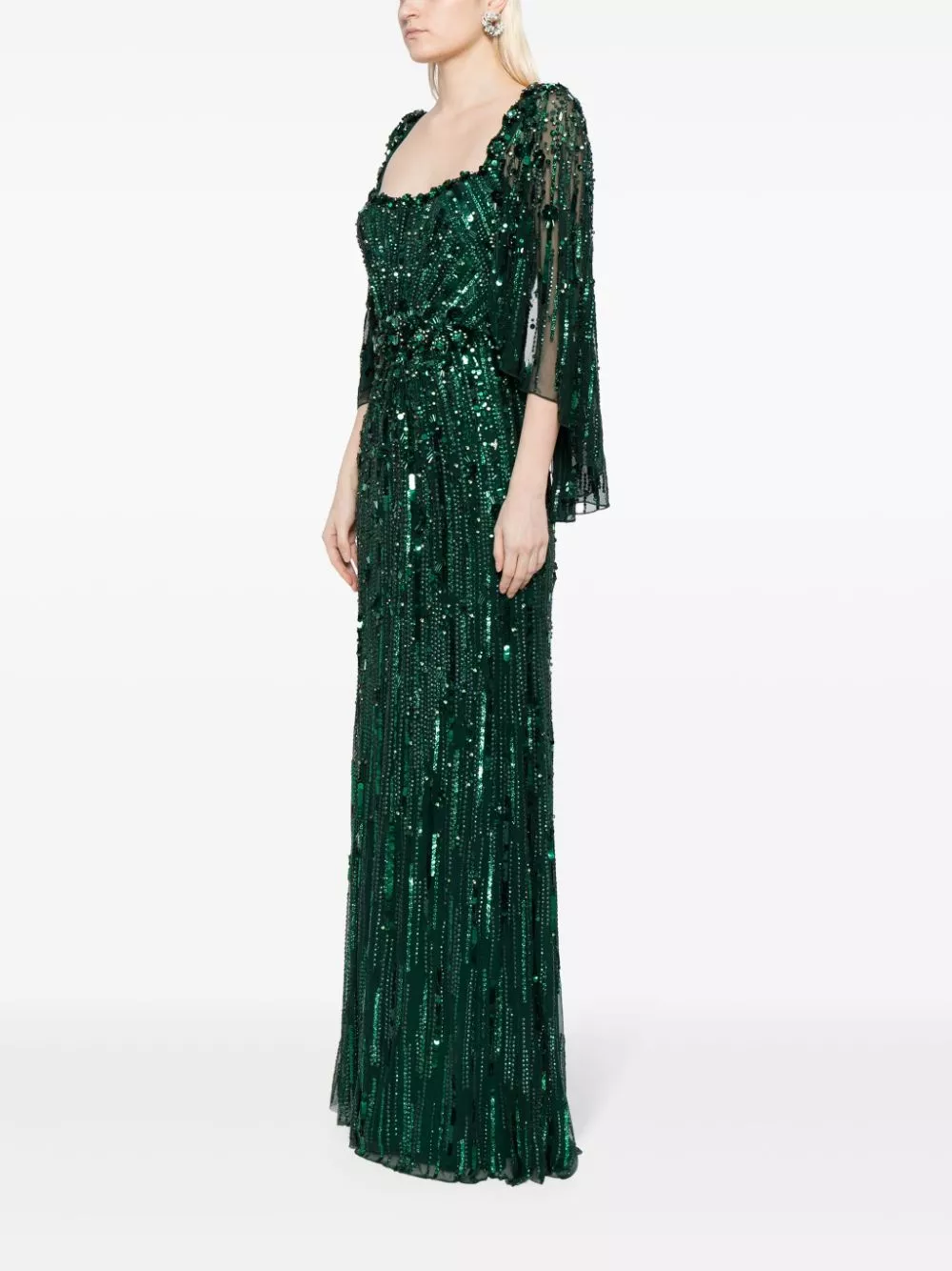 Cheap Jenny Packham Brightstar sequin-embellished gown Women 0122