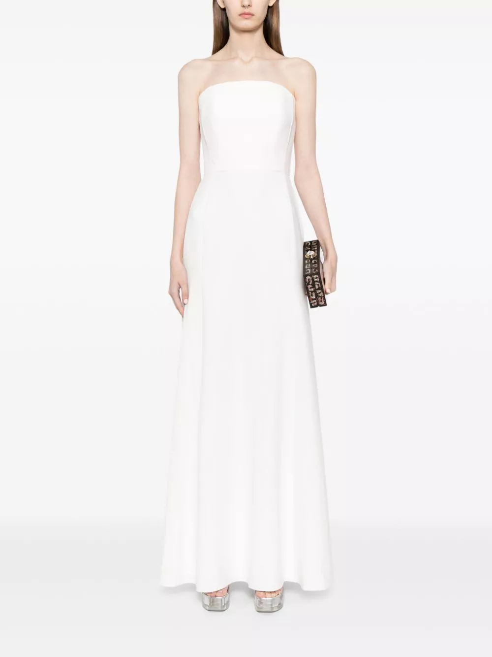 Affordable Jenny Packham Yoelyn crepe gown Women 0113