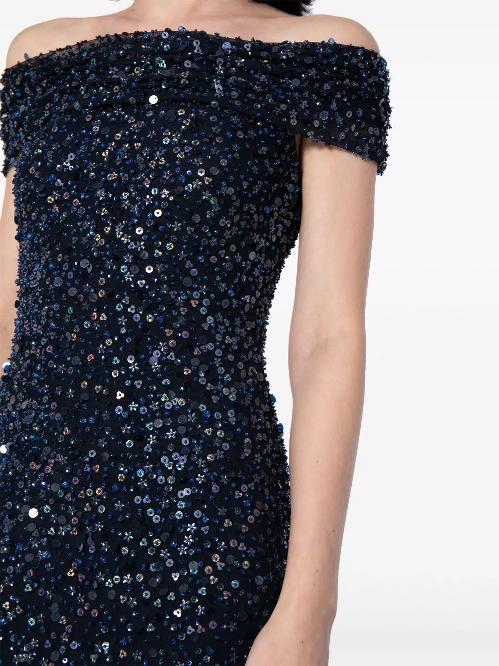 Affordable Jenny Packham Buttercup sequinned gown dress Women 0123