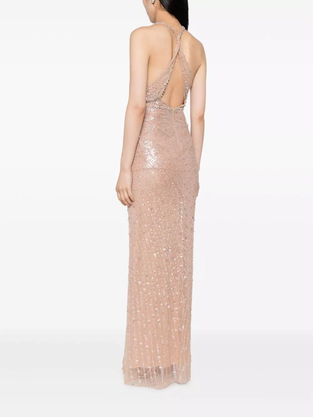 Affordable Jenny Packham Lana crystal-embellished dress Women 0114