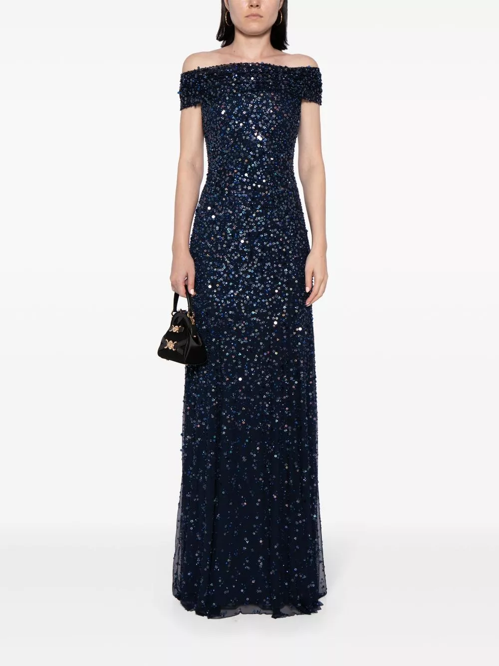 Affordable Jenny Packham Buttercup sequinned gown dress Women 0123