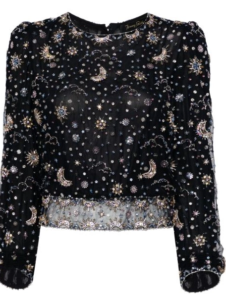 Cheap Women Packham bead-embellished Jenny blouse Orbit 0303